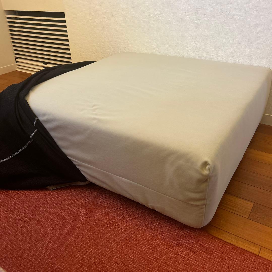 【超SALE】黒のオットマン（リーヴァ）