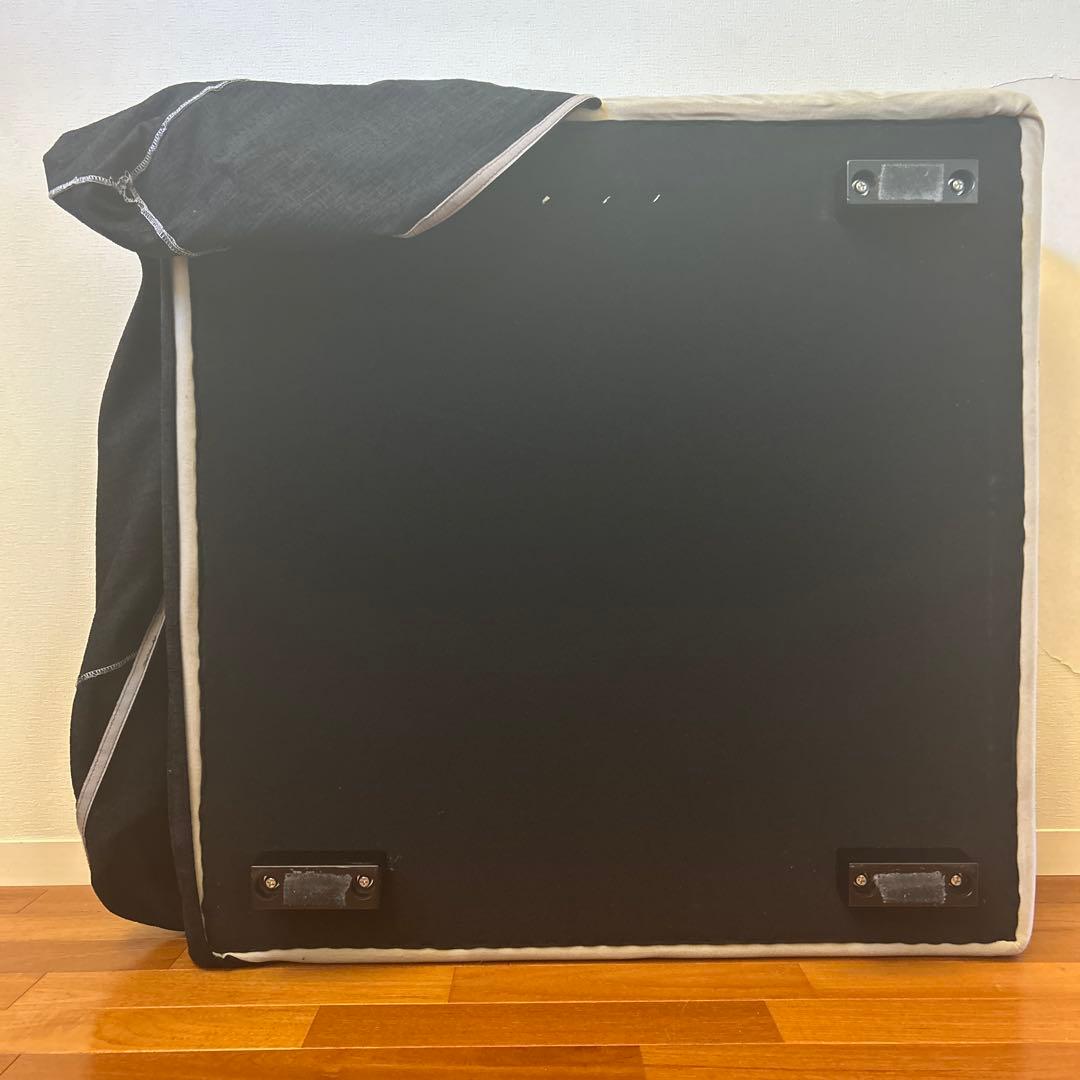 【超SALE】黒のオットマン（リーヴァ）