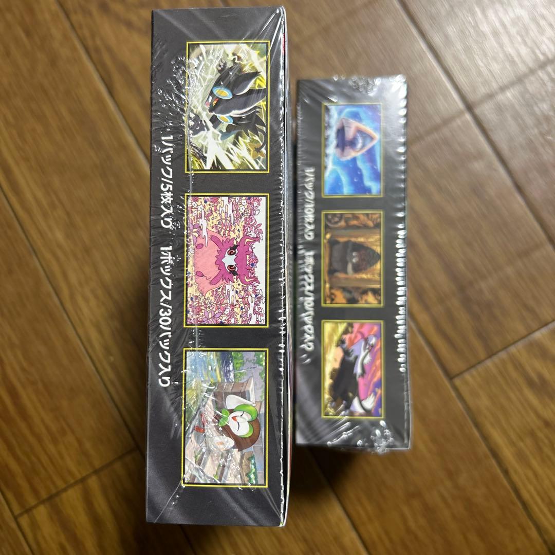 ポケモンカードムニキスゼロ、メガドリームexボックスシュリンク付き