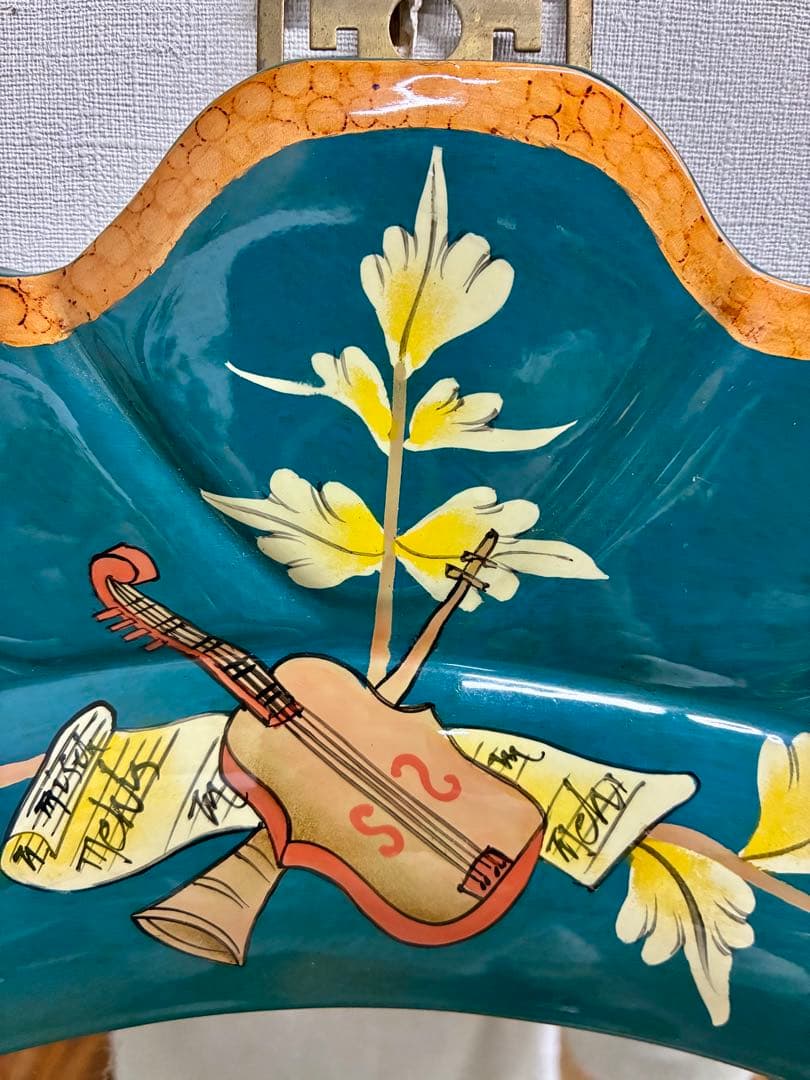 管457☆シノワズリ様式☆ウォールミラー☆壁掛け鏡