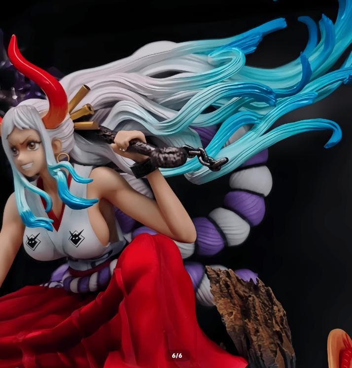 ワンピース ヤマト フィギュア ガレージキット 塗装済み完成品 popスケール