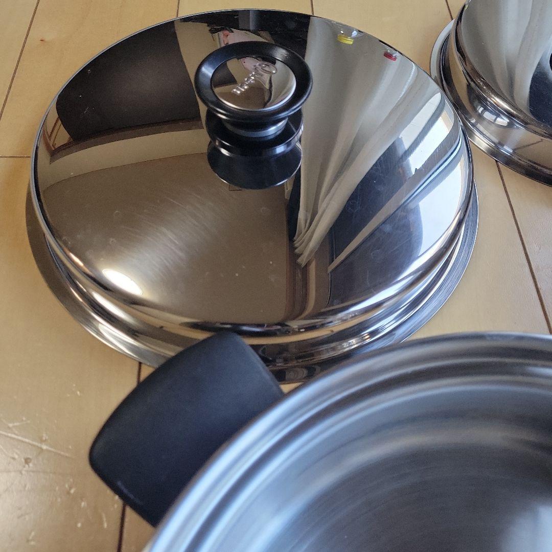 アムウェイクィーン①フライパン　大・中　セット