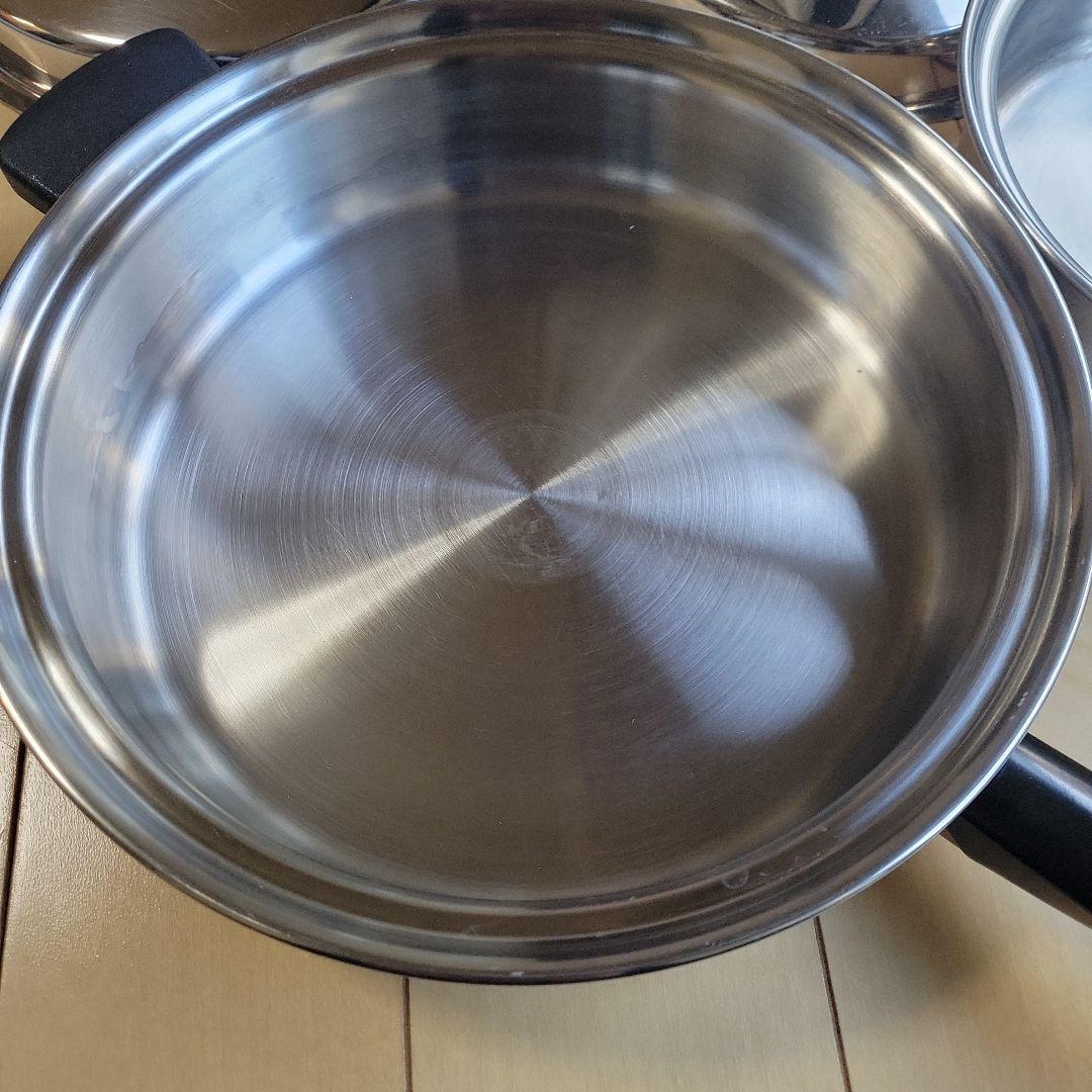 アムウェイクィーン①フライパン　大・中　セット