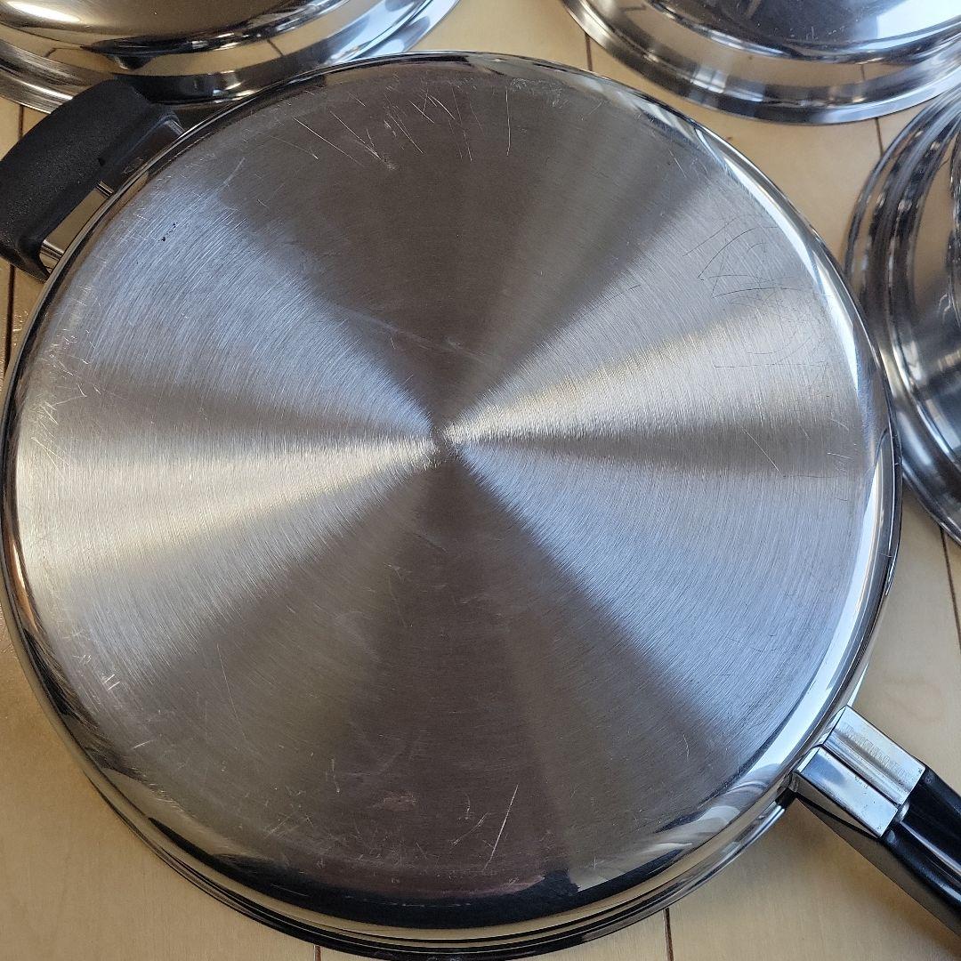 アムウェイクィーン①フライパン　大・中　セット