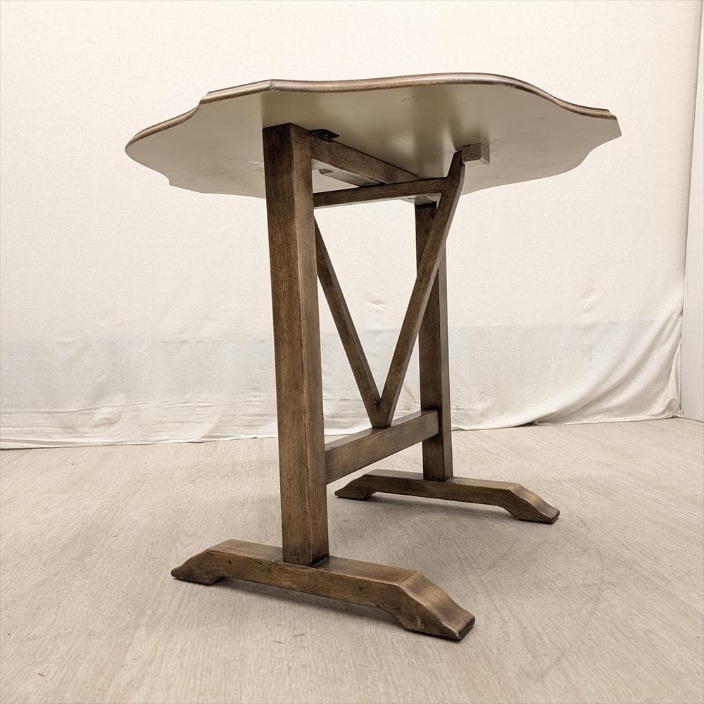 展示品　Powell　折り畳み　サイドテーブル　ダイニング　コーヒーテーブル