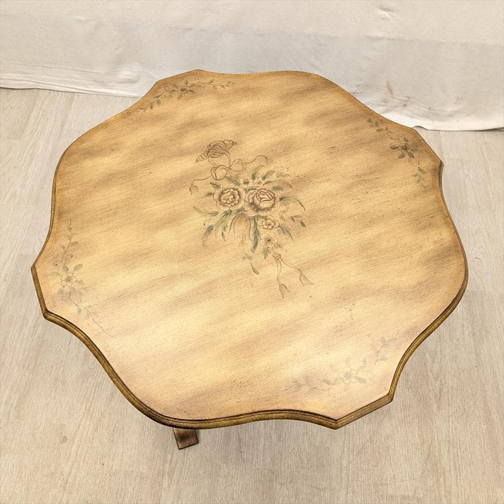 展示品　Powell　折り畳み　サイドテーブル　ダイニング　コーヒーテーブル