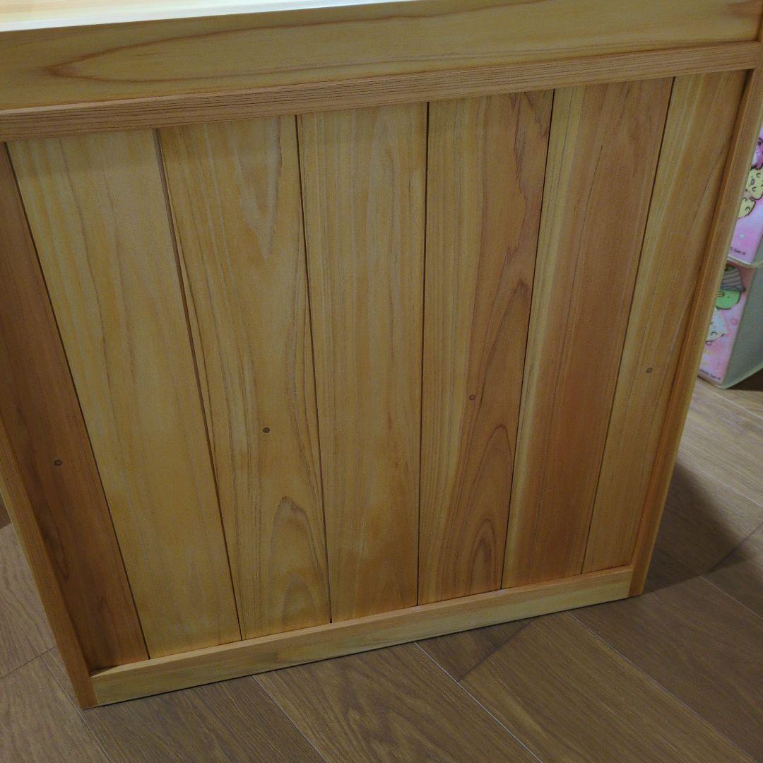 美品！　なかよしライブラリー　自然素材100パーセント いろは家具　特注　B