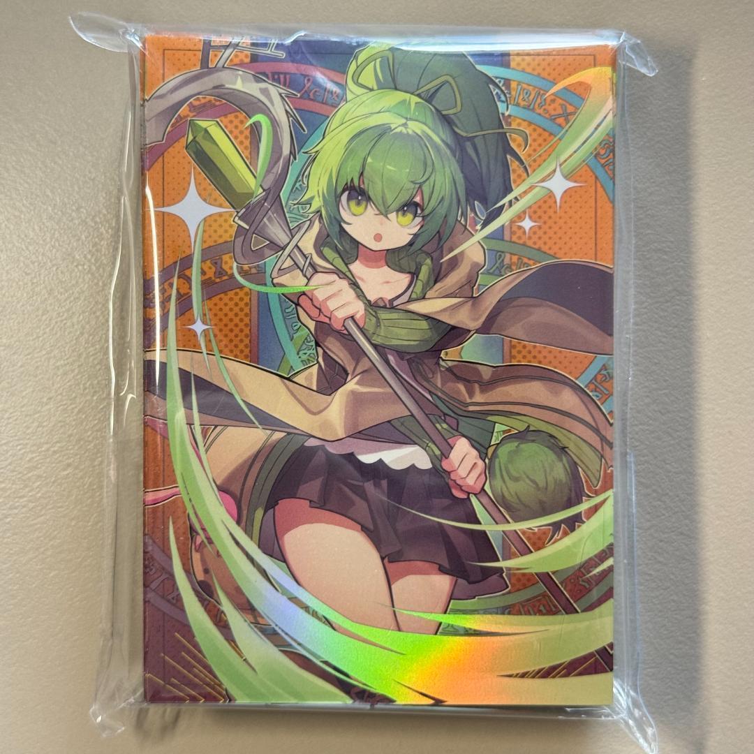 Ys63c 蒼翠 風霊使いウィン 60枚 遊戯王 カードスリーブ プロテクター