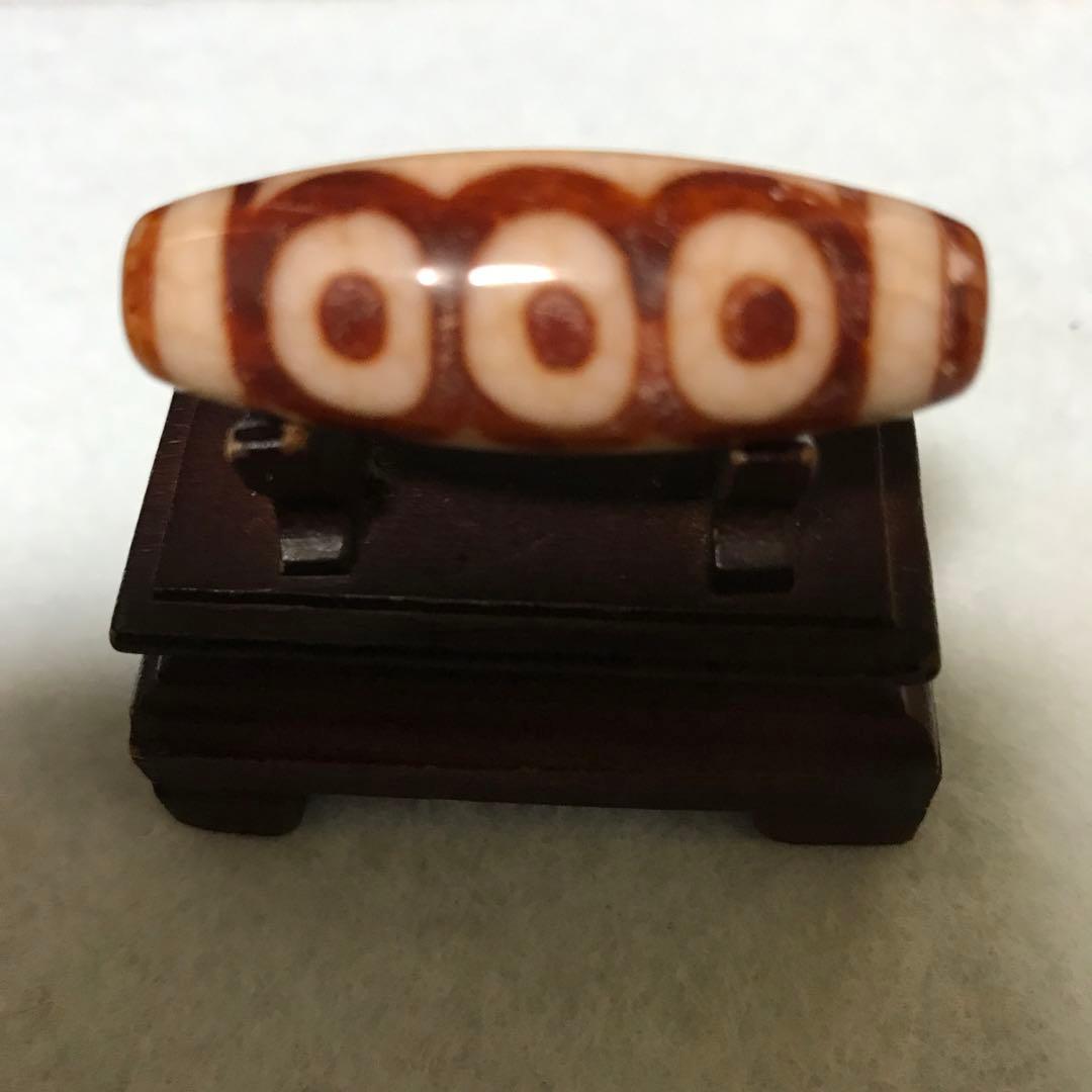 超激レア珍品‼︎ 赤龍紋 五眼天珠 - メルカリ