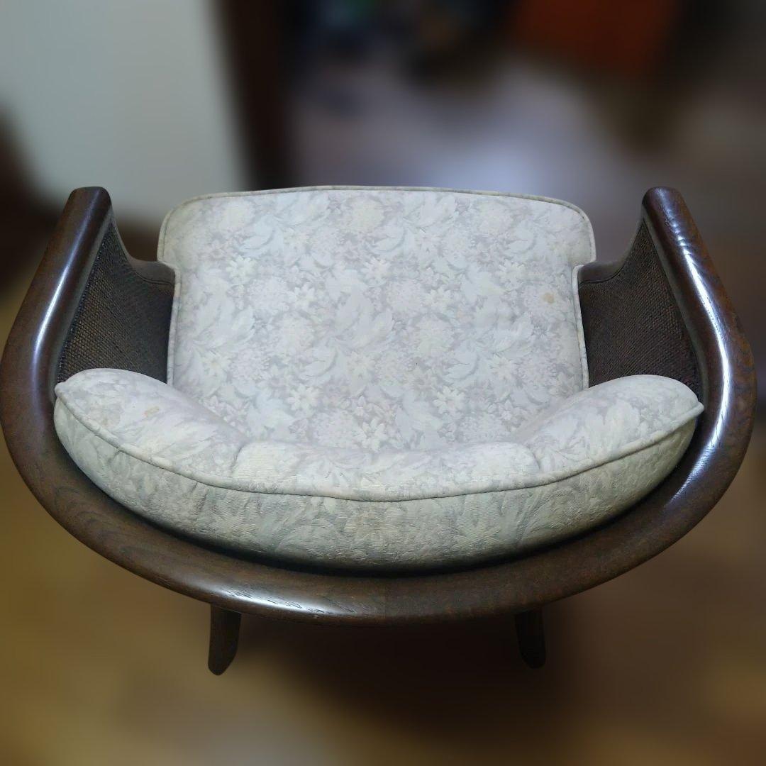 カリモク　ドマーニ　ヴィンテージ　1人掛けソファ