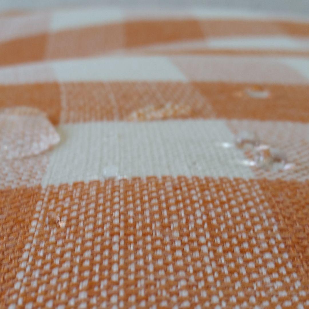 超撥水加工 厚手 厚掛け こたつ布団 大判長方形 オレンジ 清潔 安心 日本製⑦