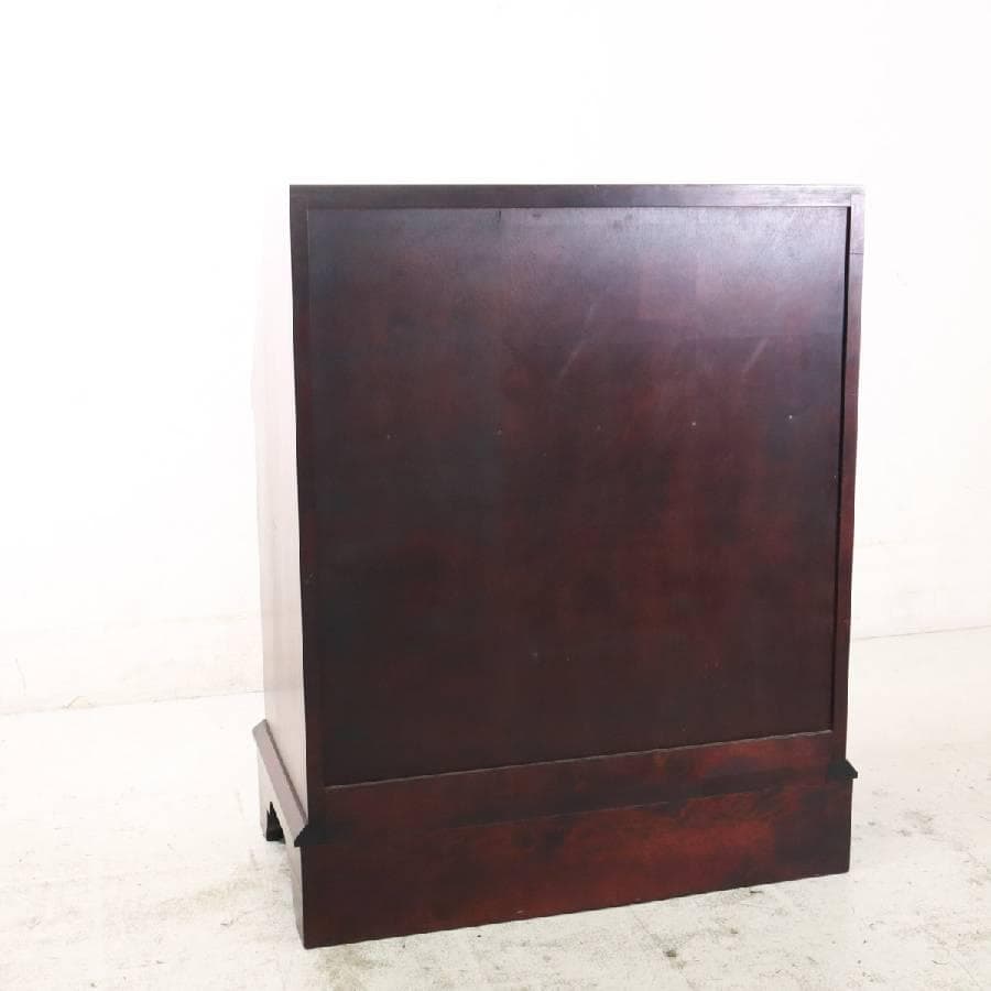 値下九州民芸家具 樺材 ライティングデスク ビューロー 書斎机