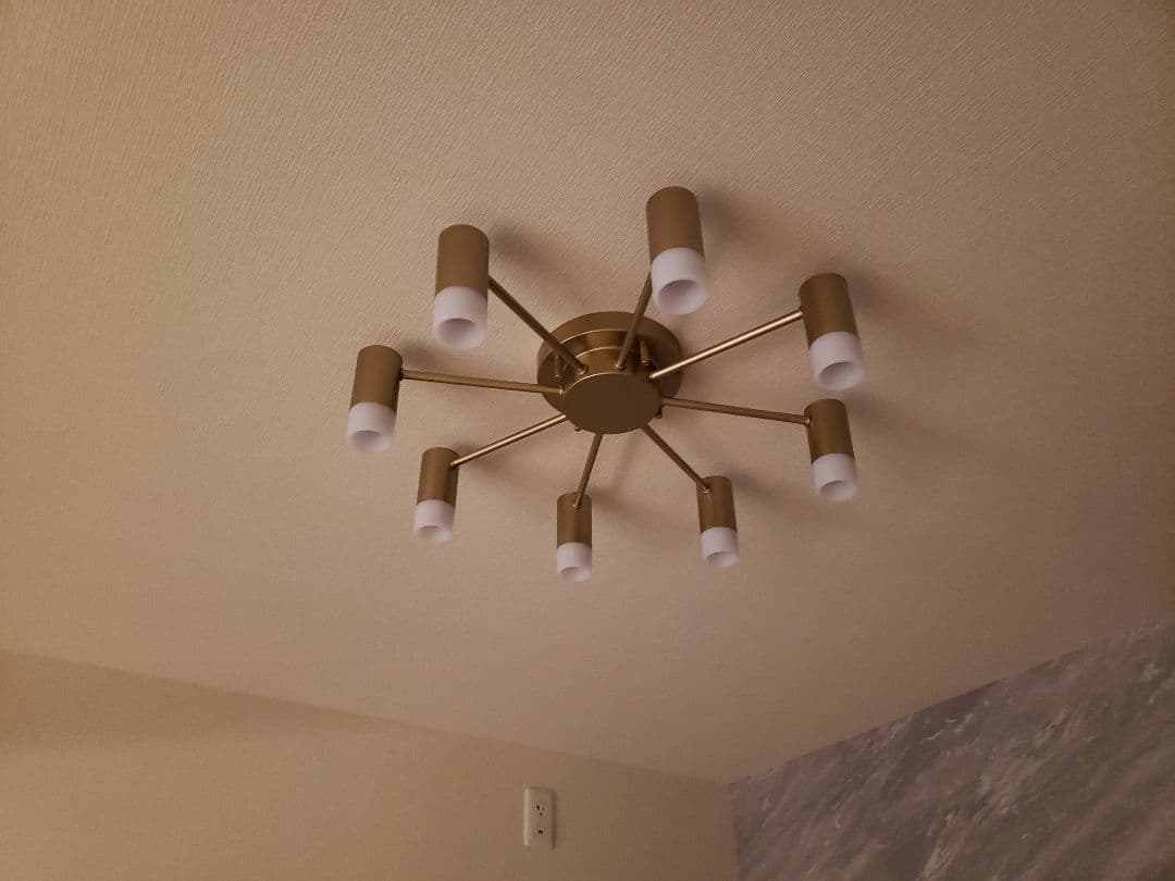 モダンゴールド8灯シャンデリア ODELIC 型番:OC 257 199R