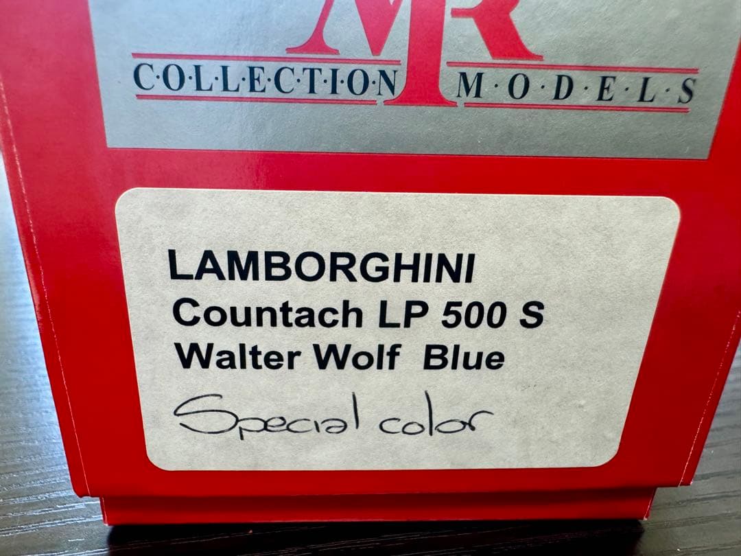 MR コレクションモデル ランボルギーニ カウンタック 499台限定 青