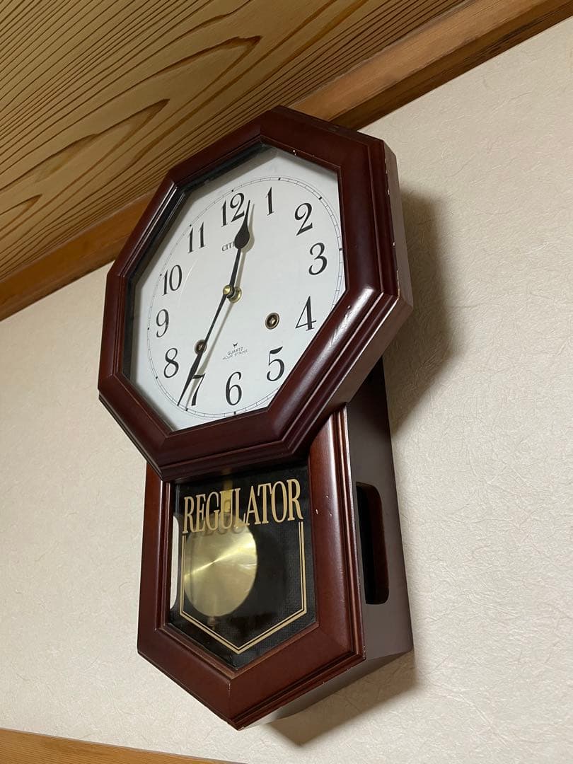 CITIZEN 時計 アンティーク ストックポート 振り子時計