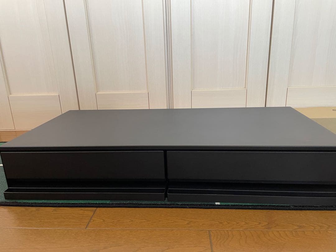 《16日まで値下げ》tower キッチン家電下引き出し&スライドテーブルW80