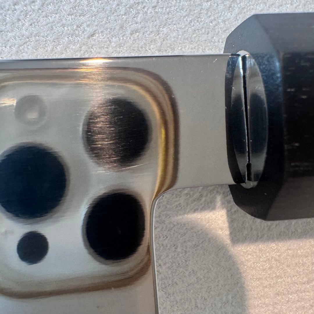 【特価限定】270mm 切付柳刃包丁 鏡面　黒檀八角柄 刺身包丁 全鋼【鞘付き】