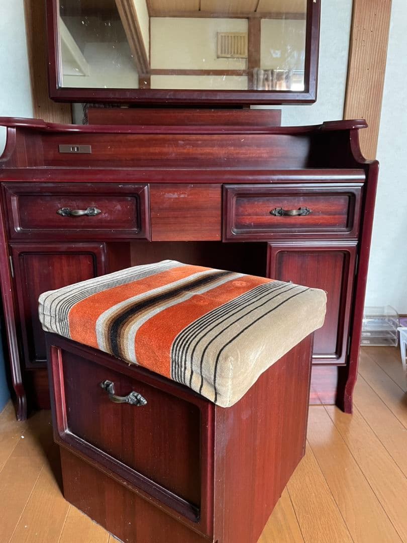 ドレッサー　鏡台　化粧台　レトロ