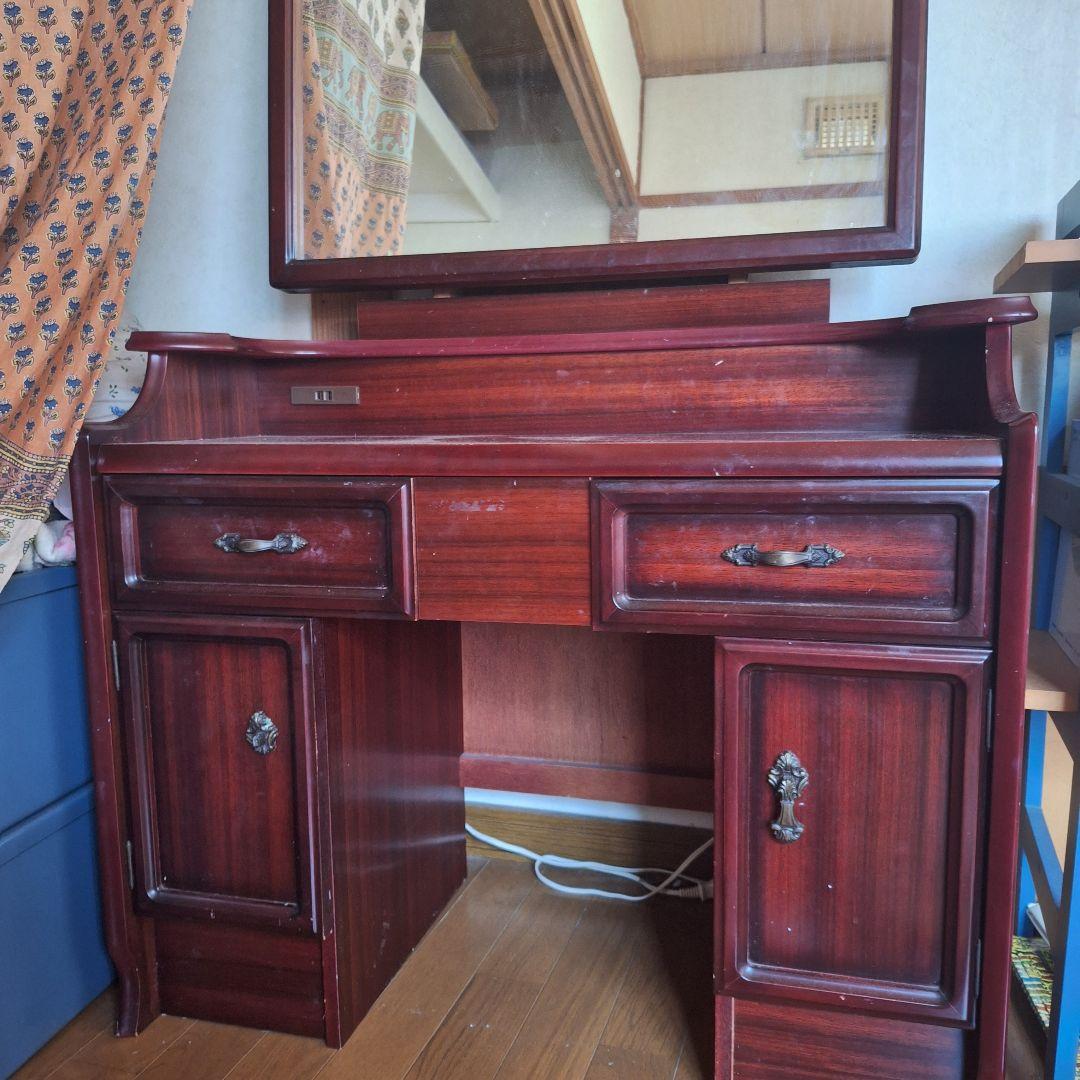 ドレッサー　鏡台　化粧台　レトロ