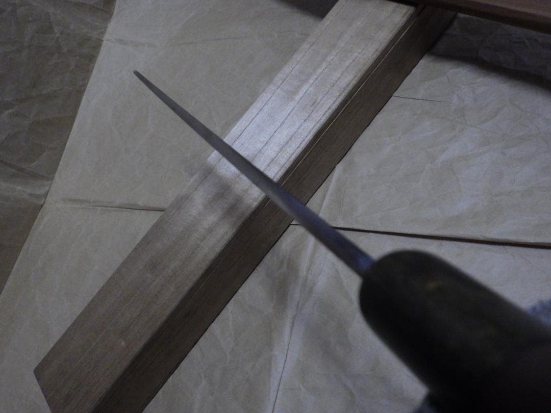 京都/有次★水本焼/柳刃刺身包丁刃渡尺１寸327ｍｍ/純日本鋼　▲記名有▲