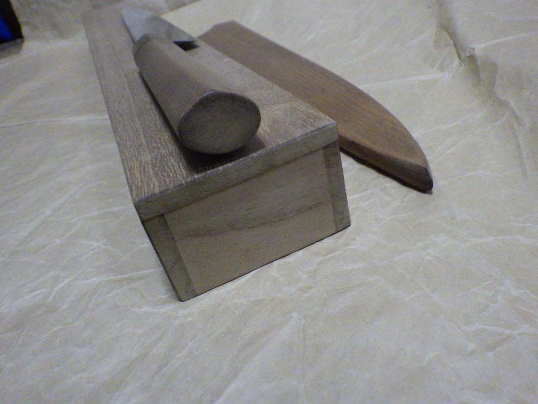 京都/有次★水本焼/柳刃刺身包丁刃渡尺１寸327ｍｍ/純日本鋼　▲記名有▲