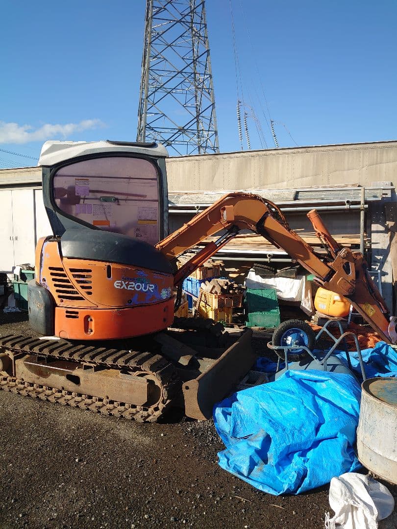 日立EX20UR 小旋廻ユンボ