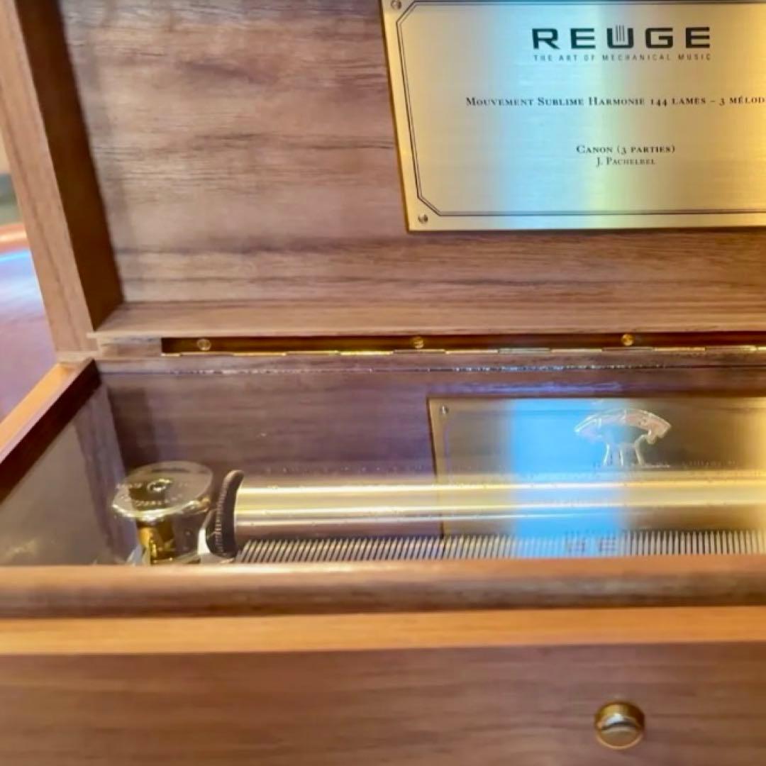 新品リュージュREUGE144弁3曲カノン3パートJ.パッヘルベル オルゴール