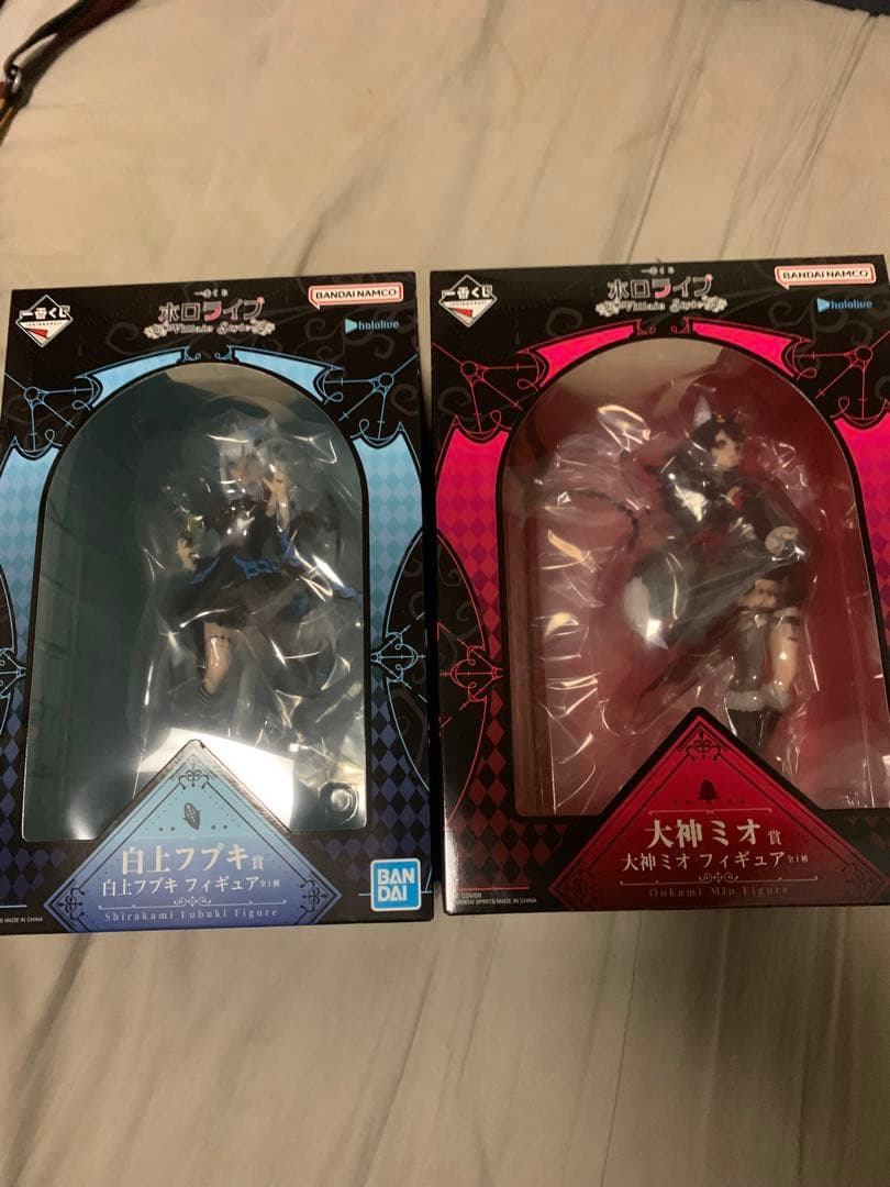 一番くじ ホロライブ Villain Style 白上フブキ 大神ミオ　2体 一番賞 Hololive ～Villain Style～ 新品情報 🔎 一番くじ ホロライブ