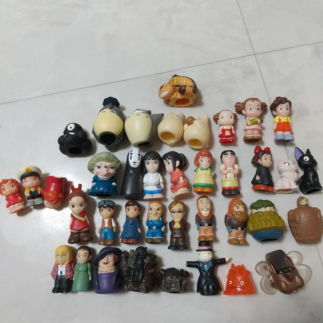 スタジオジブリ　指人形　フィギュア　セット スタジオジブリ 千と千尋の神隠し 指人形 セット どんぐり共和国