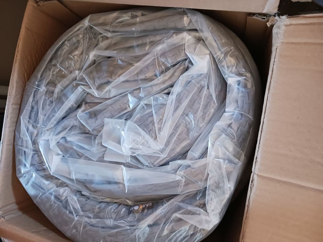 ノンスプリングマットレス ダブルサイズ グレー