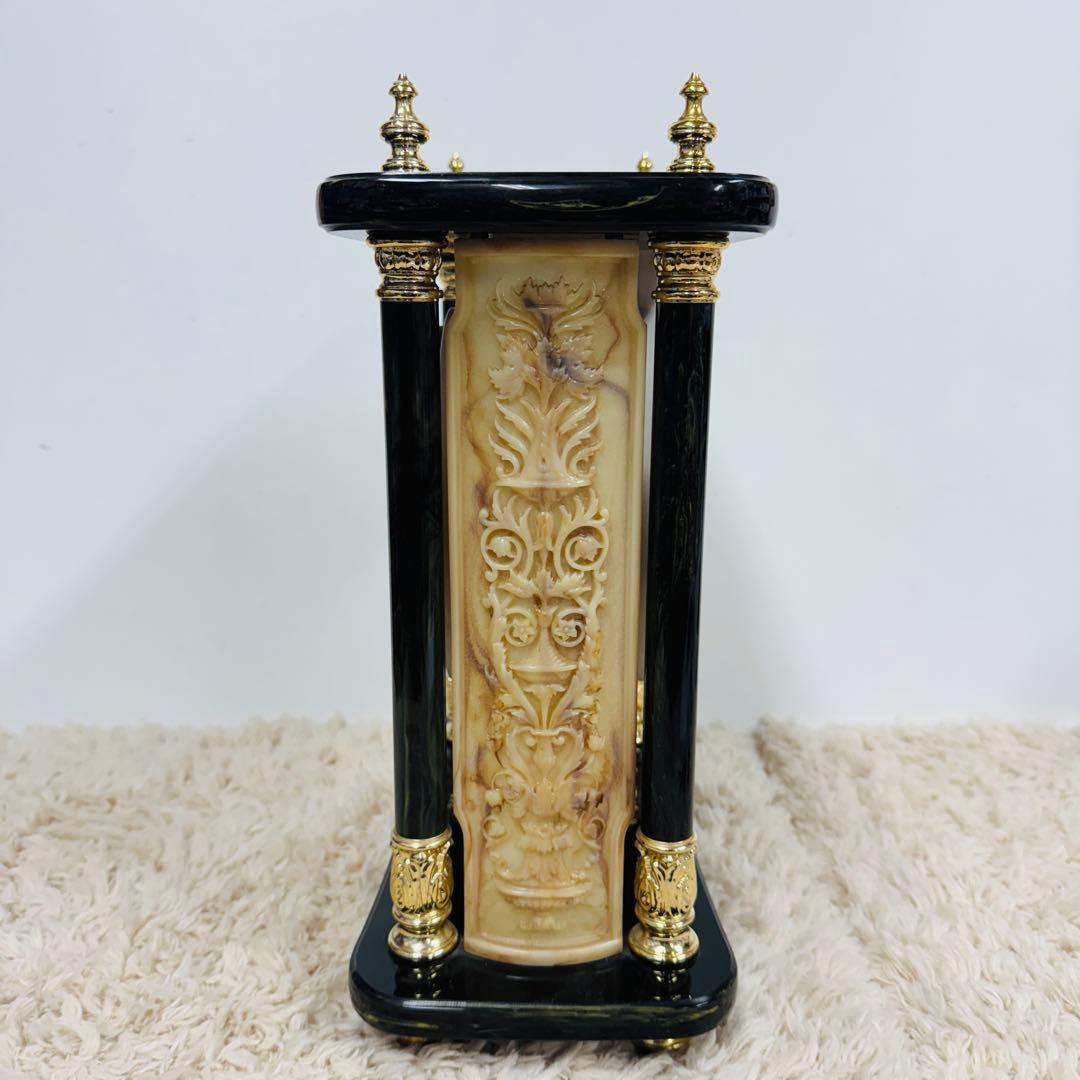 【希少】 SEIKO 置時計 TZ614 動作確認済み 非売品 アンティーク