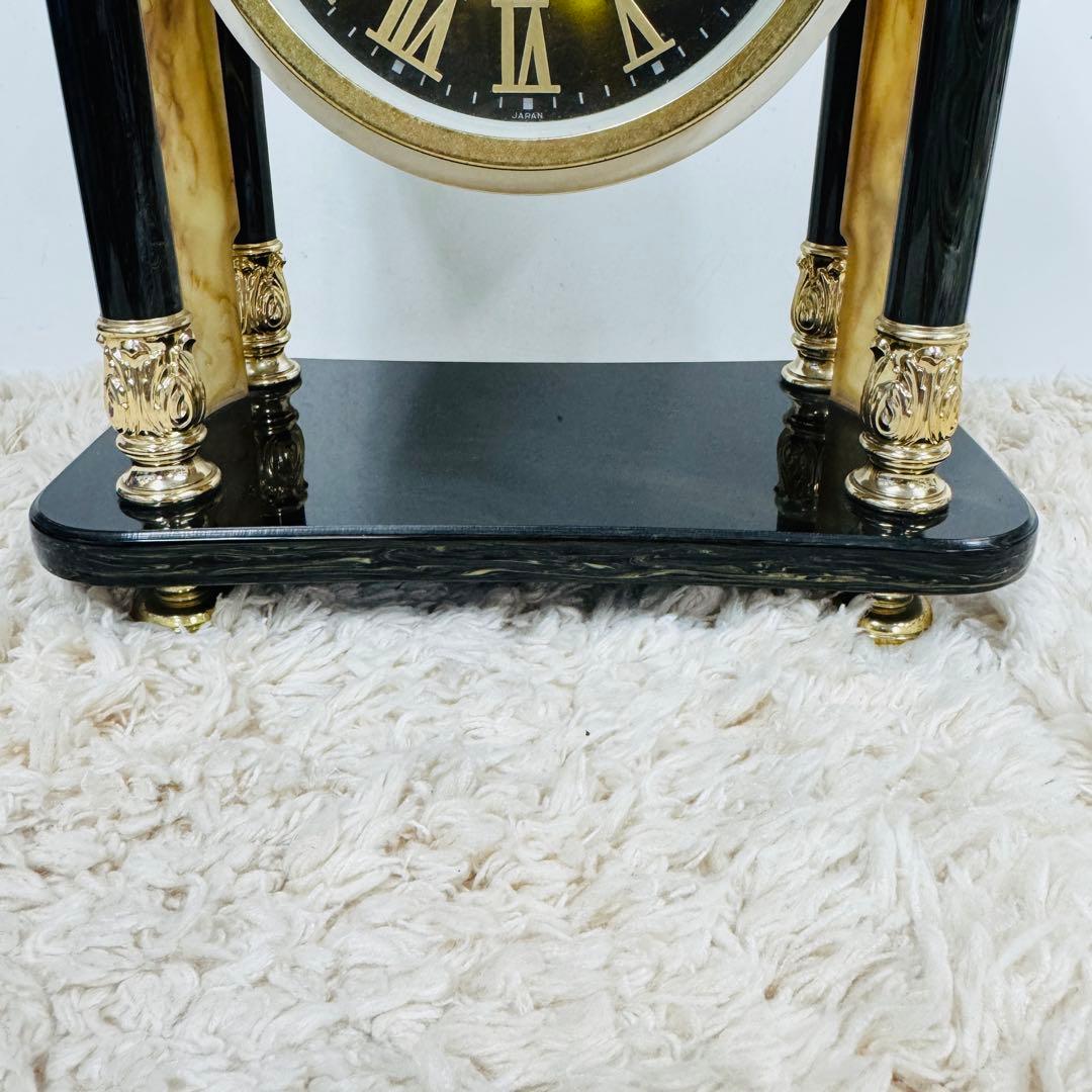 【希少】 SEIKO 置時計 TZ614 動作確認済み 非売品 アンティーク