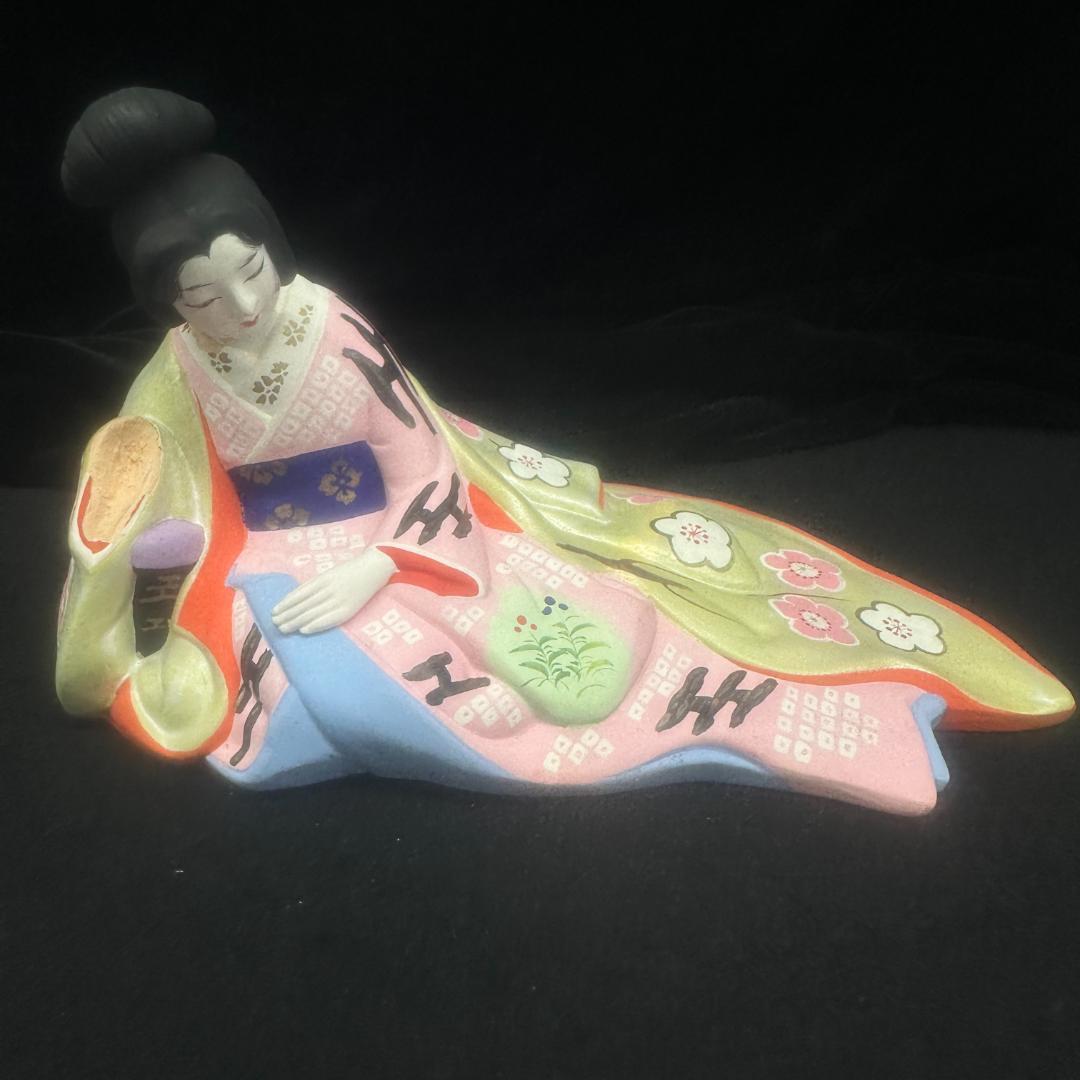 博多人形 裏絵 春画人形 美人 置物 枕絵 裏隠し 隠し絵 着物 浮世絵