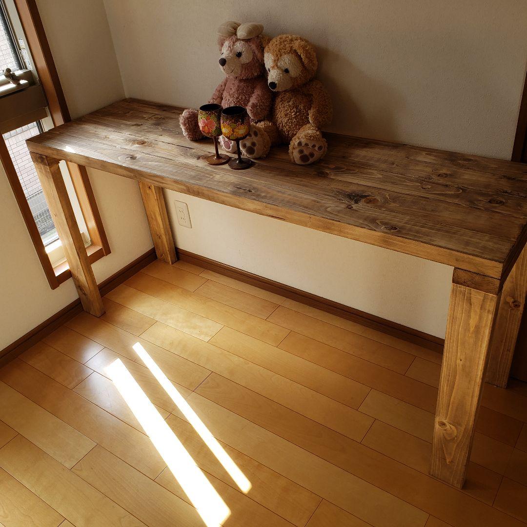 150✕36 カウンターテーブル　ジャコビーンワックス　アンティーク