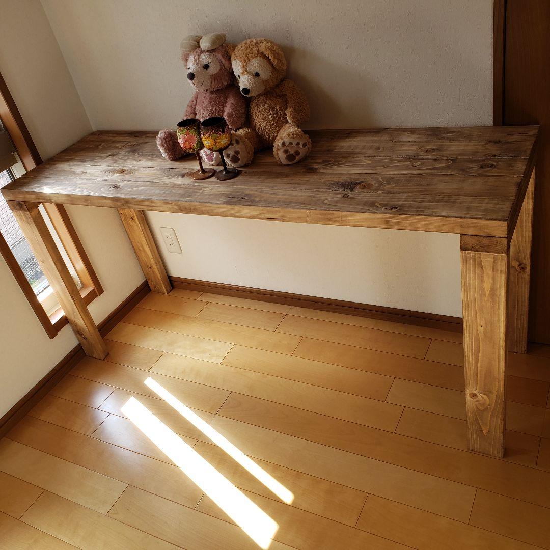 150✕36 カウンターテーブル　ジャコビーンワックス　アンティーク