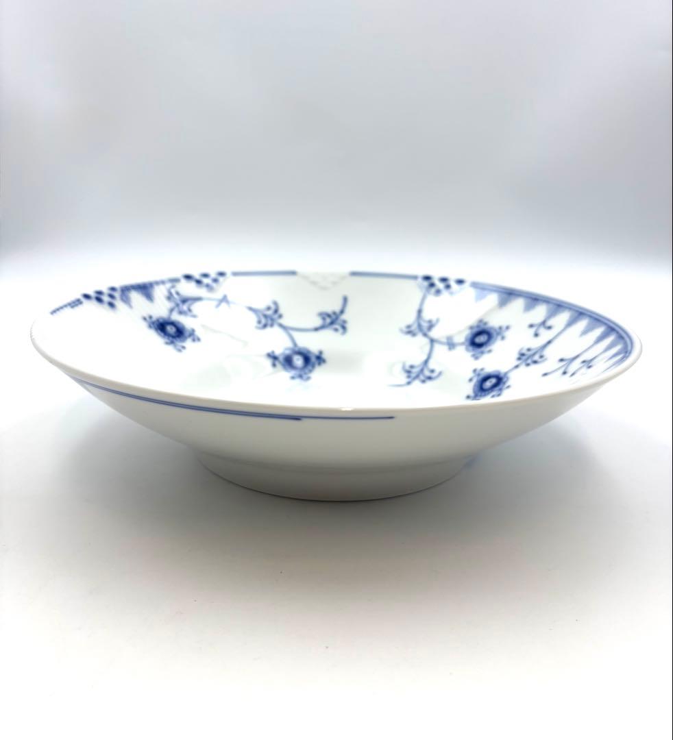 未使用保管品　ロイヤルコペンハーゲン　ブルーエレメンツ　24.5cmプレート箱付