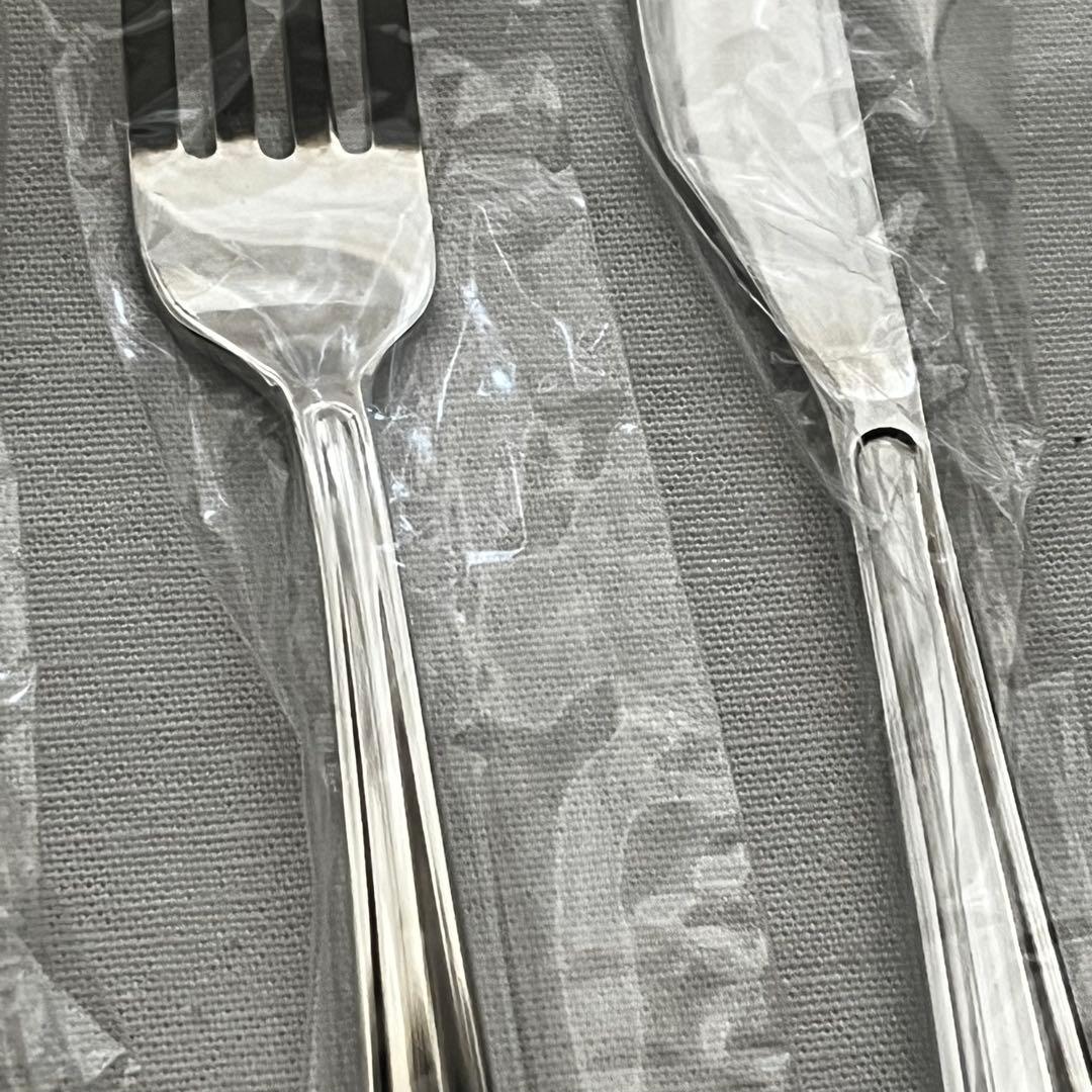 ラッキーウッド 18-10ステンレス 25本 ディナーカトラリー スプーン