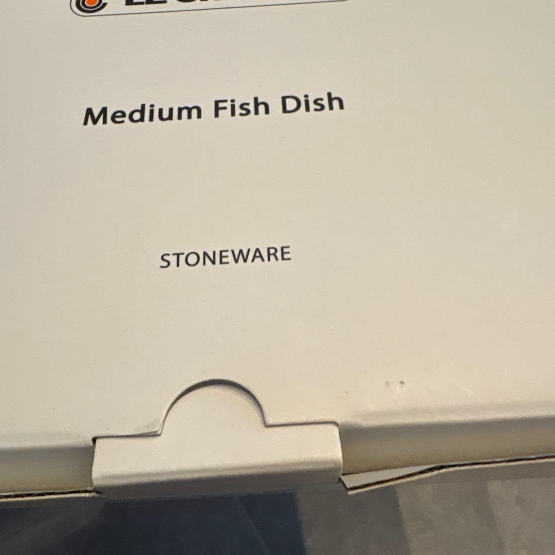 ルクルーゼ　フィッシュディッシュMサイズ 2点