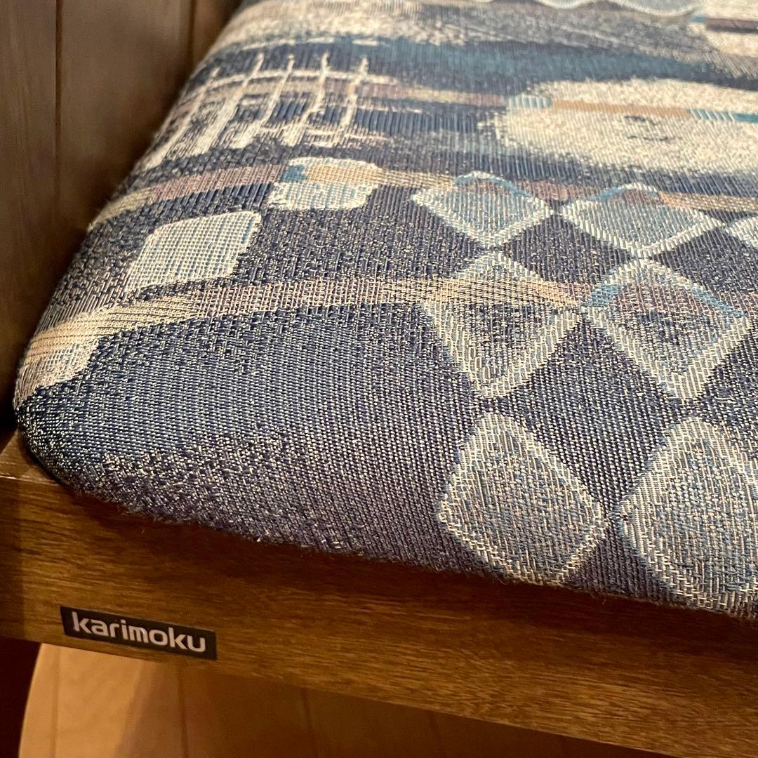 karimoku】食堂椅子CT6255TP(2001年生産)No.3