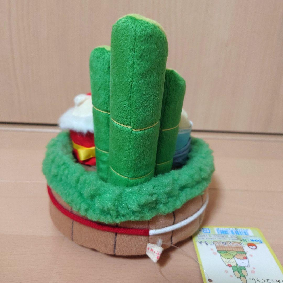 すみっコぐらし　シーンぬいぐるみ　門松　お正月　ぺんぎん？　ねこ　だるま