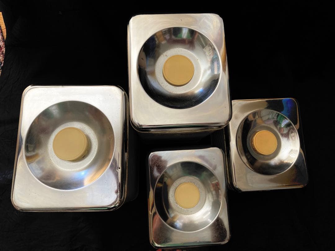 キャニスタ-セット4缶(LINCOLIN•ビンテージ