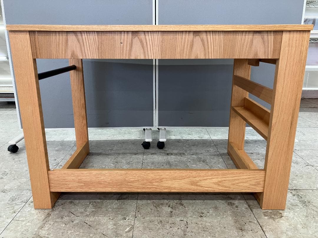 LOWYA 学習机 システムデスク ブラウン