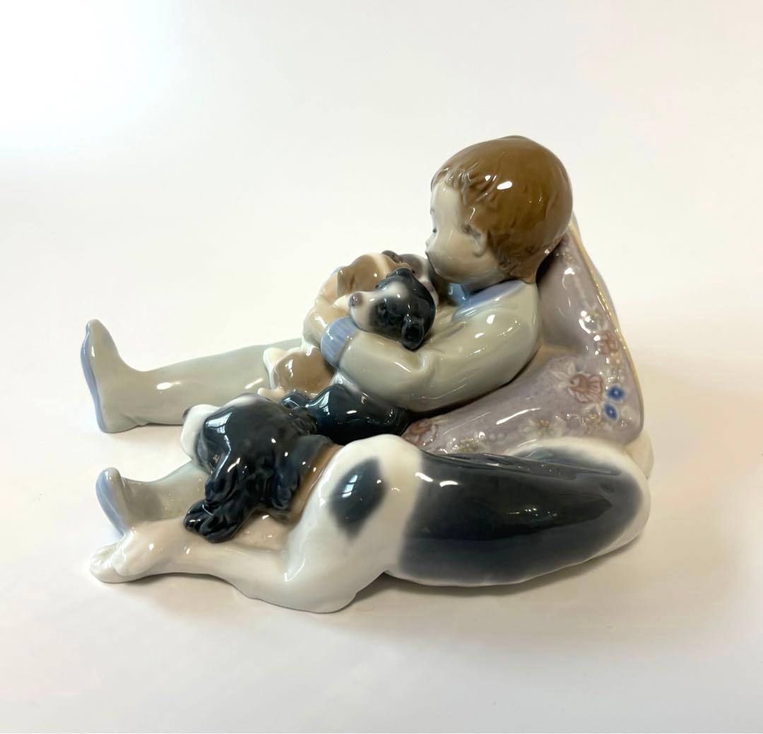 美品/絶版品 リヤドロ LLADRO 1535 「みんな、おねんね」BOX付