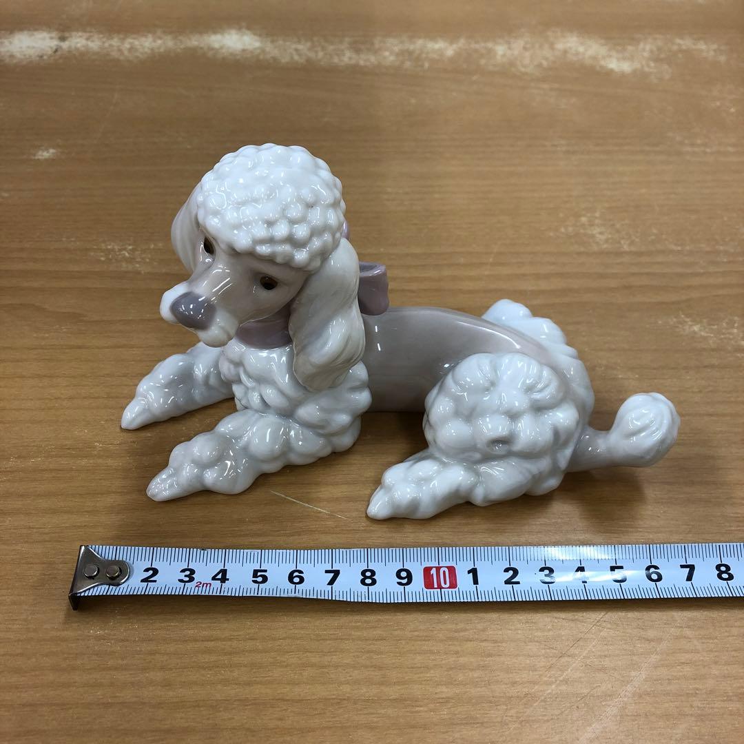 m*♡様 リアドロ プードル 置物