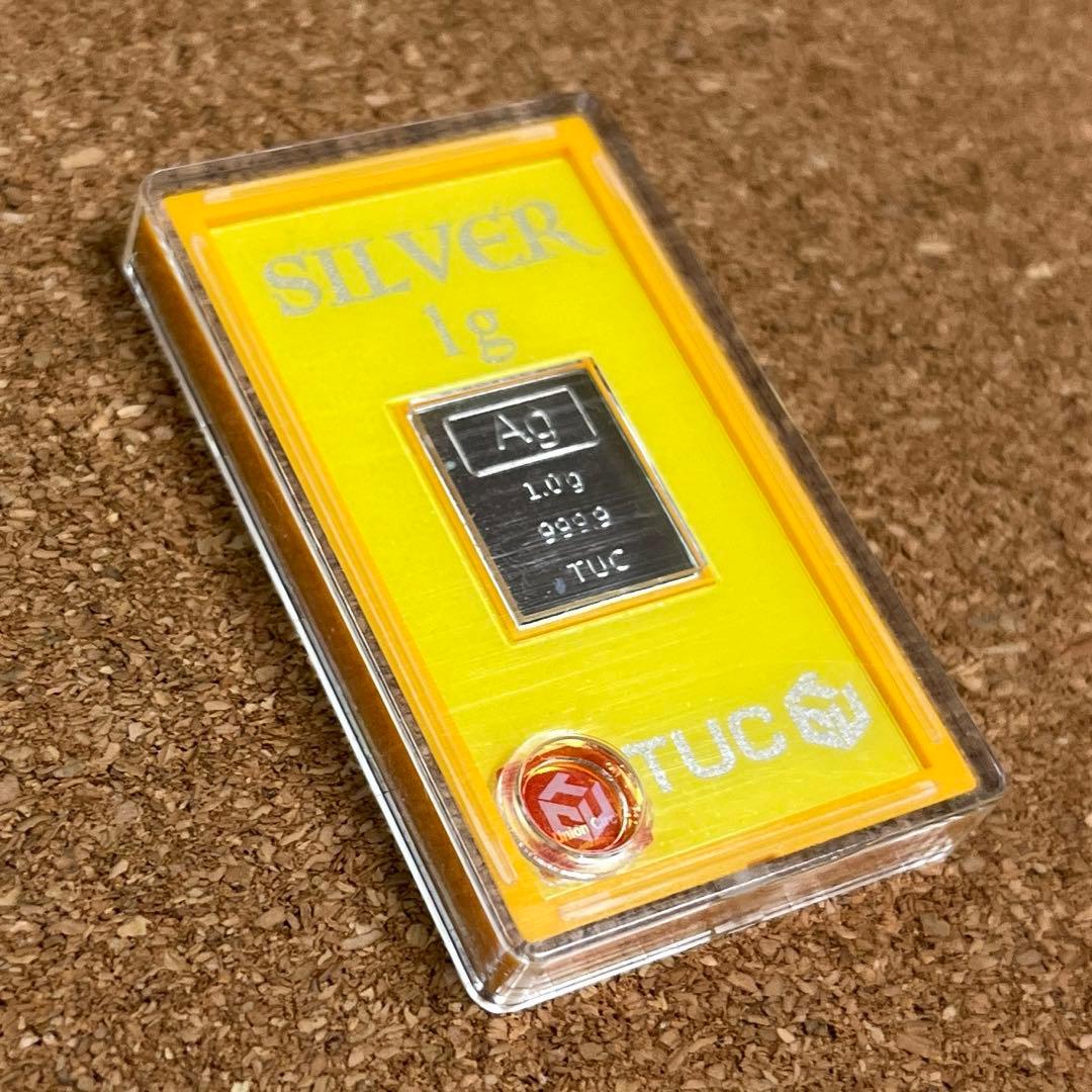 TUC】［SILVER 1g］999.9 純銀 - メルカリ