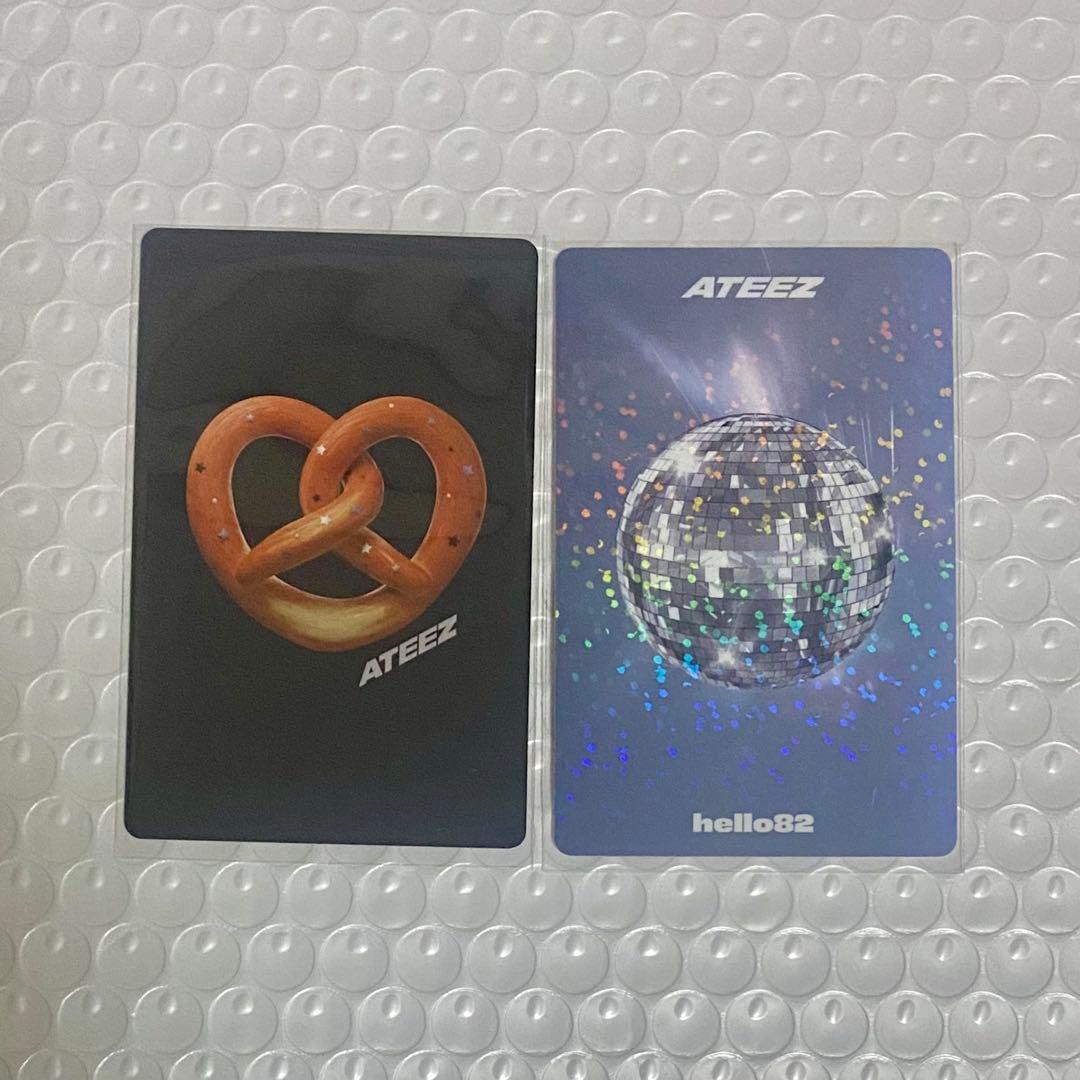 ateez ミンギ トレカ golden hour part4 hello82 - メルカリ