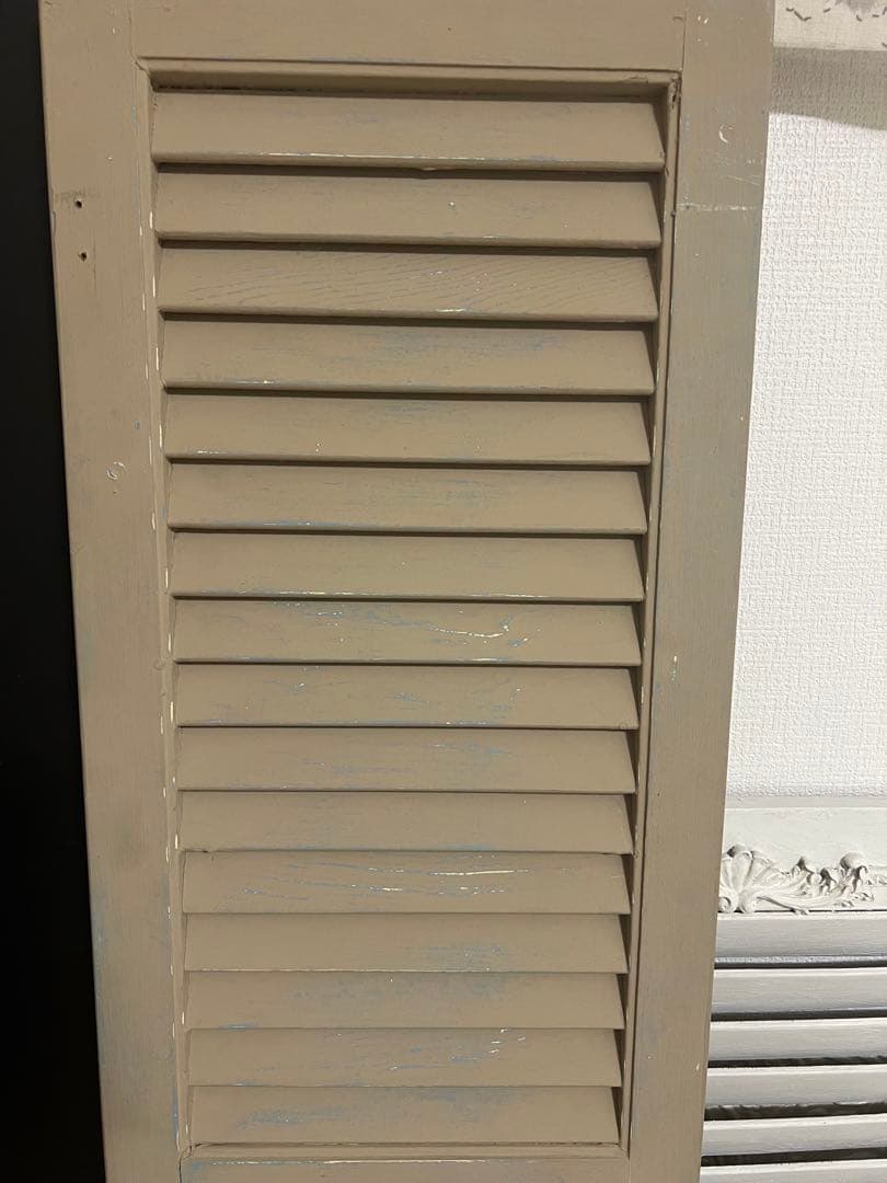 アンティーク＊シャビーシックルーバー＊ヴォレー＊パーテーション