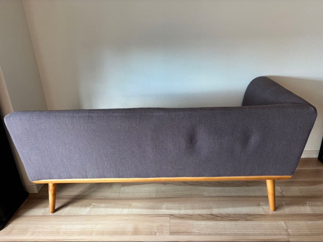 セット① マナベインテリアカウチソファ幅143×奥61×高66