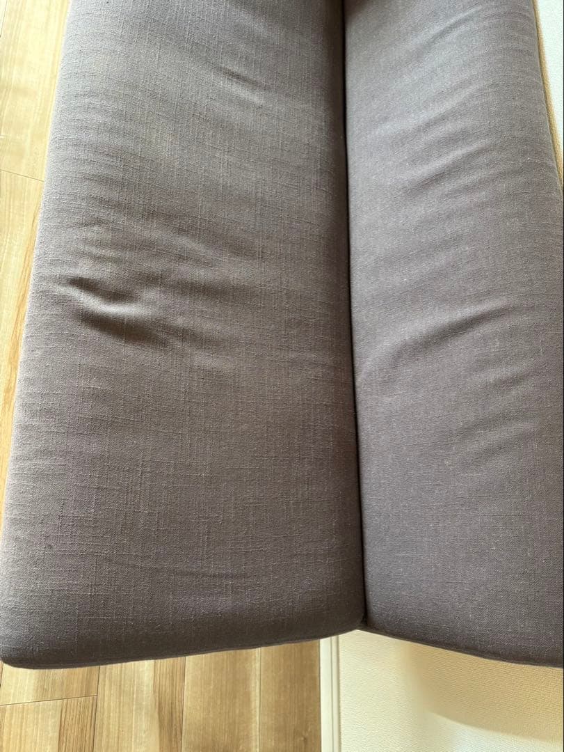 セット① マナベインテリアカウチソファ幅143×奥61×高66