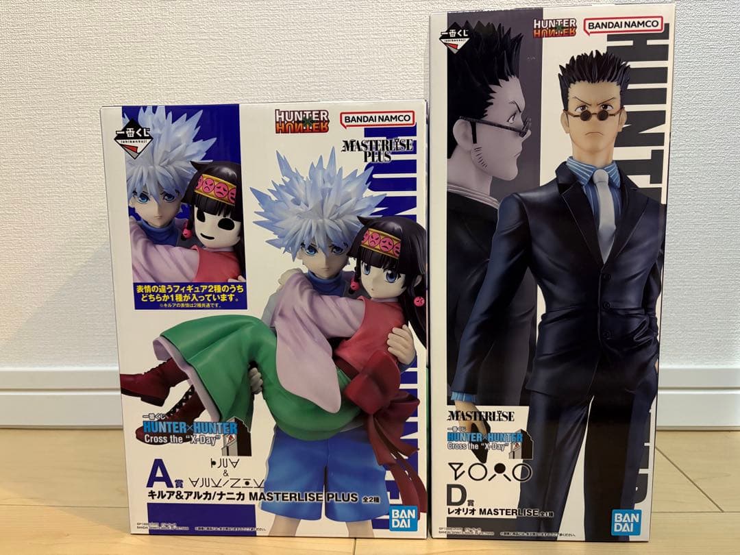 【未開封】ハンターハンター　一番くじ キルア&アルカ　ナニカ レオリオ